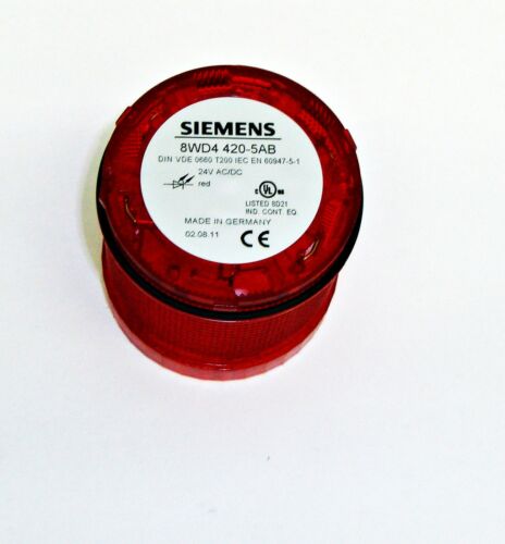 New Siemens Red Lamp Cat-8WD4 420-5AB 13502ELL
