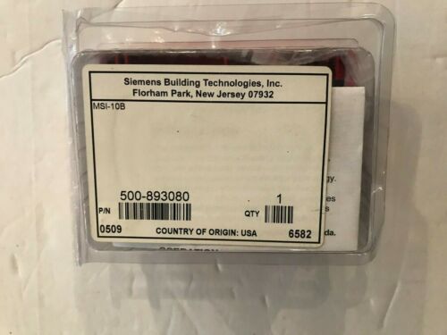 Siemens MSI-10B Fire Alarm Pull Station P/N 500-893080 NEW