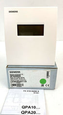 Siemens QPA2060D SENSOR CO2 & TEMP ROOM 0-10V DISPLAY New In Box