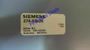 Siemens 274-03026 Valve Assembly Actuator 599-03026 Control 2WNC SKD62U NC Globe