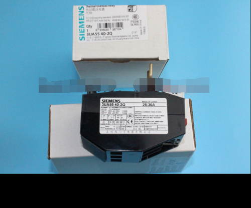 New SIEMENS 3UA5540-2Q 25-36A Thermal overload relay free shipping