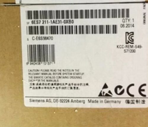 1PC New Siemens 6ES7211-1AE31-0XB0