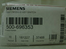 SIEMENS - Fire Alarm Module Key Switch TSM-1 / 500-696353 ~ NOS