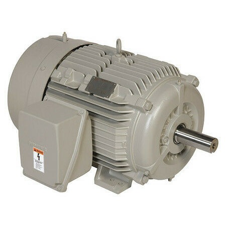 SIEMENS 1LE22214DA112AA3 NEMA Motor,125 HP,3600 rpm,460V,138A