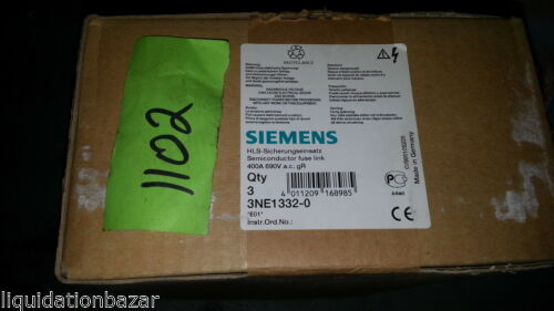 NIB Siemens 3NE1332-0 SITOR Fuse Link 400A