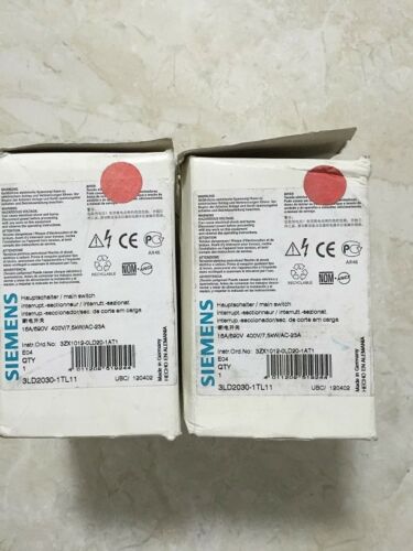 1pcs Siemens master control 3LD2030-1TL11
