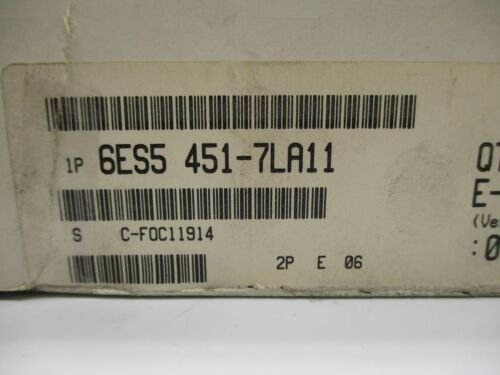 SIEMENS 6ES5451-7LA11 NSFS