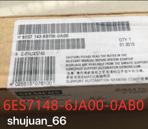 SIEMENS 6ES7148-6JA00-0AB0 / 6ES7 148-6JA00-0AB0 NEW IN BOX FAST DELIVERY