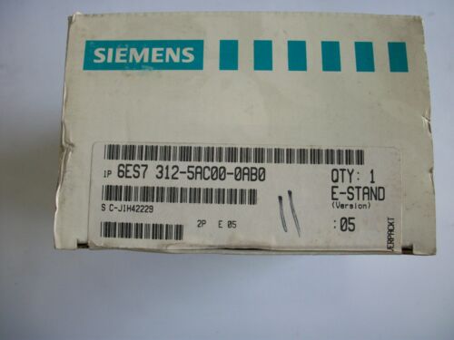 SIEMENS S7 6ES7312-5CA00-0AB0 6ES7 312-5CA00-0AB0 NEW IN BOX Fast shipping