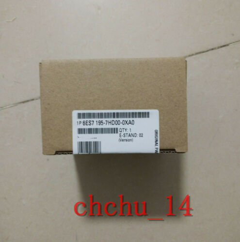 Siemens 6ES7195-7HD00-0XA0 6ES7 195-7HD00-0XA0 Brand new and sealed
