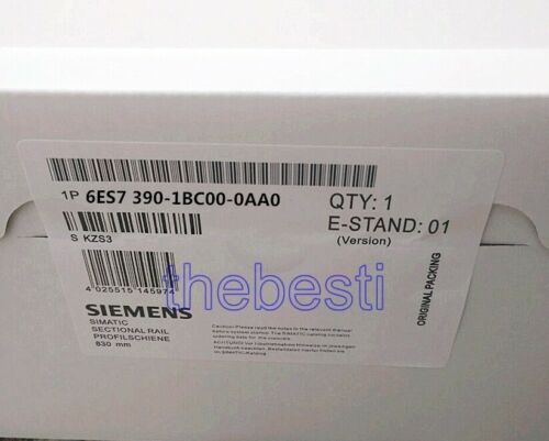 1 PC New Siemens Rail 6ES7 390-1BC00-0AA0 In Box