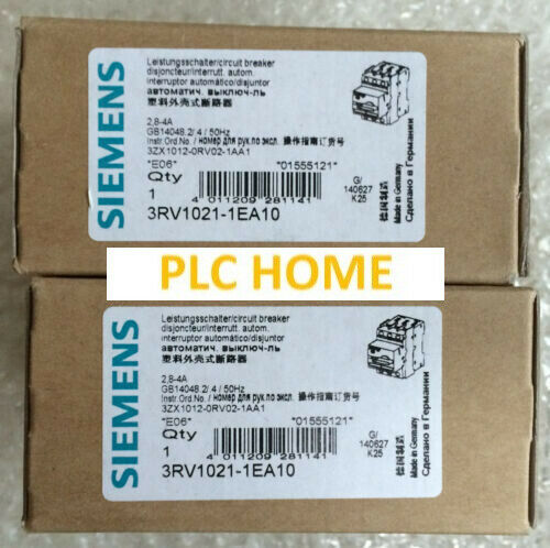 Brand New 1PC Siemens motor protection circuit breaker 3RV1021-1EA10**