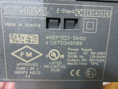 New Siemens 6EP1322-1SH02 Power Supply