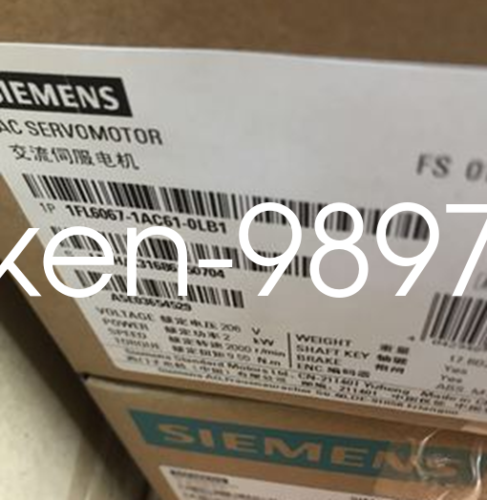 1PC NEW SIEMENS Servo Motor 1FL6067-1AC61-0LB1
