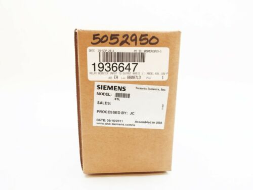 Siemens 61L Pneumatic Relay