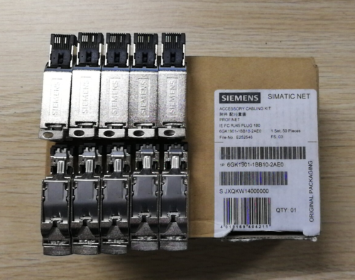 6GK1901-1BB10-2AE0 SIEMENS Ethernet Fast Connect 180 Degree RJ45 PlUG.QTY=1PCS