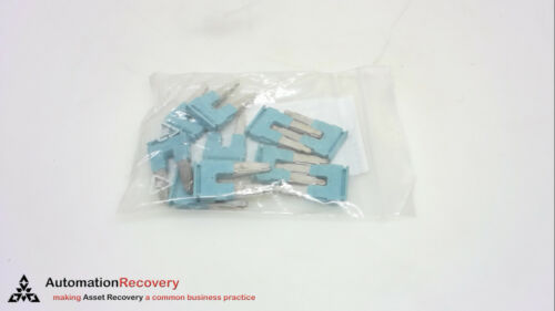 SIEMENS 8WH9 020-6FC10 - PACK OF 10 - BRIDGE, PLUG-IN, 2 POLE, NEW #243515