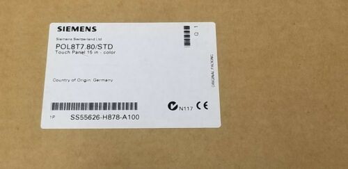 NIB SIEMENS Simatic HMI OEM TP1500 Climatix TOUCH PANEL 6AV6 647-5AG10-0CX0