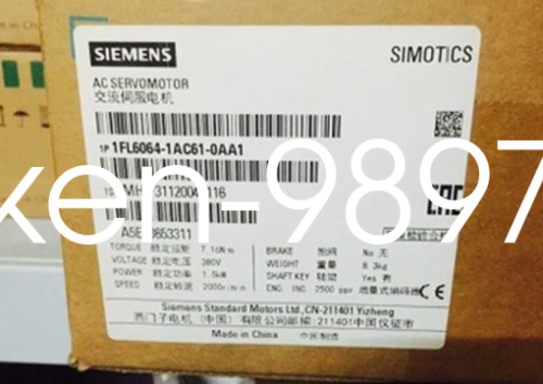 1PC NEW For SIEMENS Servo Motors 1FL6064-1AC61-0AA1