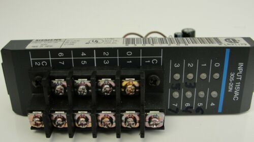 SIEMENS TI305-20N input 115vac