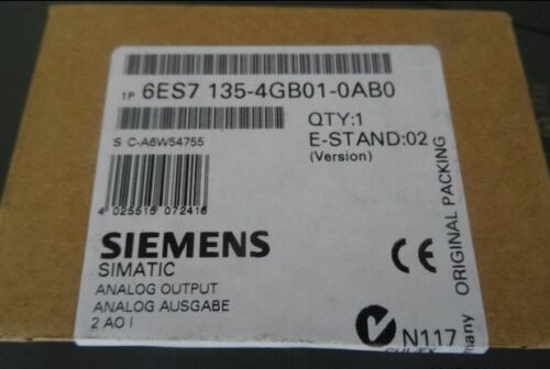 6ES7 135-4GB01-0AB0 6ES71354GB010AB0 New Siemens Analog Output free shipping