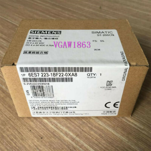 1PC SIEMENS 6ES7 223-1BF22-0XA8 6ES7223-1BF22-0XA8 New Fast Delivery