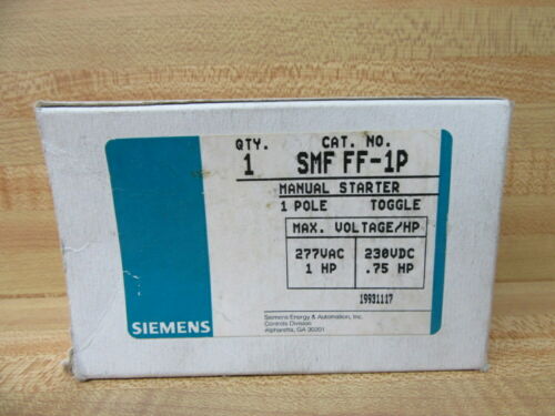 Siemens SMF-FF-1P Manual Starter SMFFF1P