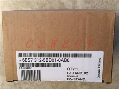 ONE NEW Siemens 6ES7312-5BD01-0AB0