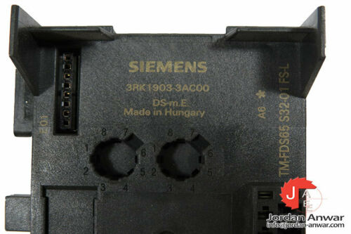 SIEMENS 3RK1 903-3AC00 TERMINAL MODULE