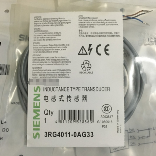 1PC New Siemens 3RG4011-0AG33 Proximity Switch