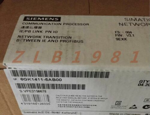 ONE NEW- SIEMENS 6GK1411-5AB00