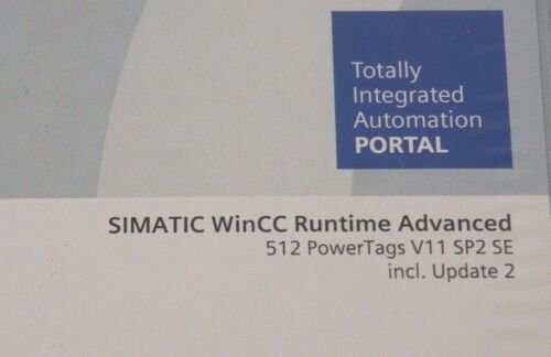 NEW SEALED SIEMENS 6AV2104-0DA01-0AA0 SIMATIC WINCC 512 POWERTAGS V11 SP2 SE