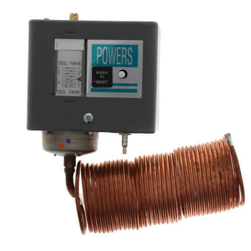 Siemens 134-1700 Pneumatic Thermostat Temperature Control 15/55F