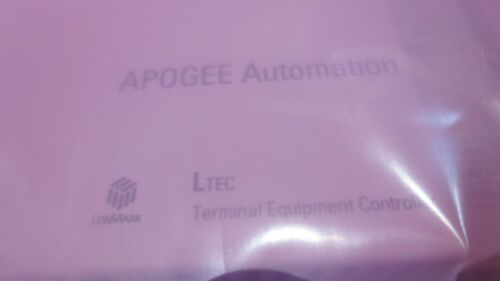 Siemens Apogee 550-530 LTEC Terminal Equipment Controller - Sealed