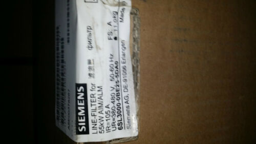 SIEMENS LINE-FILTER 6SL3000-0BE25-5DA0 NEW IN BOX!!!