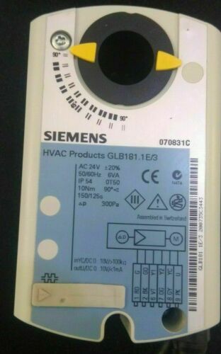 SIEMENS GLB181-1E/3 HVAC Products compact controller AC 24 V