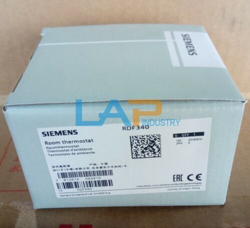 1PCS NEW FOR SIEMENS Room Thermostat LCD Temperature Controller RDF340 0~10V