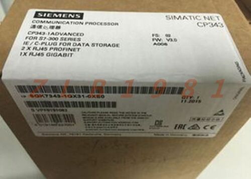 ONE NEW- Sealed Siemens 6GK7343-1GX31-0XE0