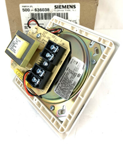 SIEMENS SEF-MC-W SPEAKER STROBE P/N: 500-636038
