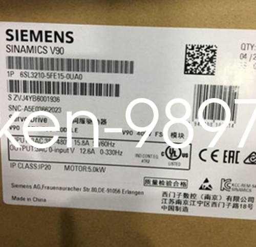 1PC New SIEMENS Servo Driver 6SL3210-5FE15-0UF0