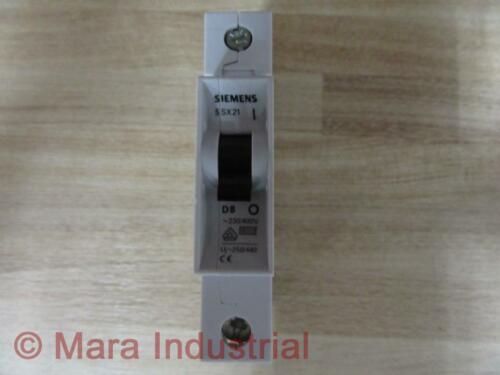 Siemens 5SX21-D8 Circuit Breaker 5SX2 108-8