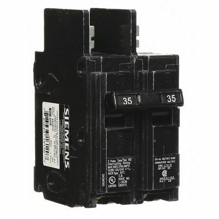 SIEMENS BQ2B035 2P Standard Bolt On Circuit Breaker 35A 120/240VAC