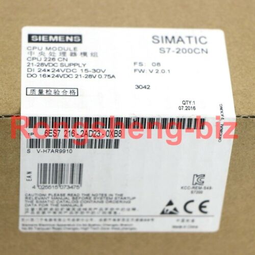 1PC Siemens PLC 6ES7 216-2AD23-0XB8 6ES7216-2AD23-0XB8 Brand New In Box