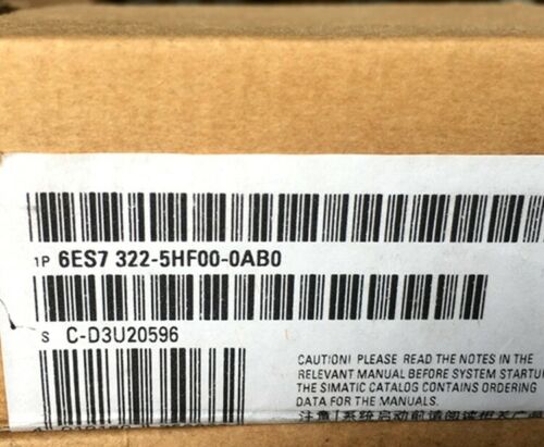 1PCS New IN BOX SIEMENS Output Module 6ES7 322-5HF00-0AB0 6ES7322-5HF00-0AB0