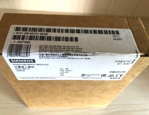 1PCS NEW IN BOX SIEMENS PLC 6ES7 338-4BC01-0AB0 6ES7338-4BC01-0AB0