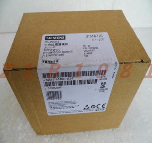 ONE NEW- SIEMENS 6ES7 215-1AG31-0XB0