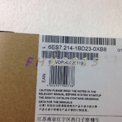 SIEMENS 6ES7 214-1BD23-0XB8 6ES7214-1BD23-0XB8