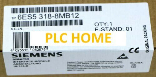 1PC New Siemens PLC 6ES5318-8MB12 6ES5 318-8MB12 6ES53188MB12*