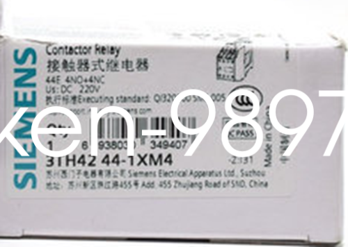 1PC NEW SIEMENS Intermediate Relay 3TH4244-1XM4 DC220V