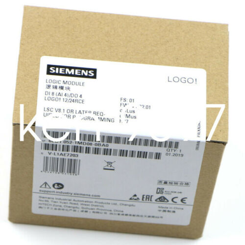 One 6ED1052-1MD08-0BA0 Siemens LOGO! 6ED1 052-1MD08-0BA0